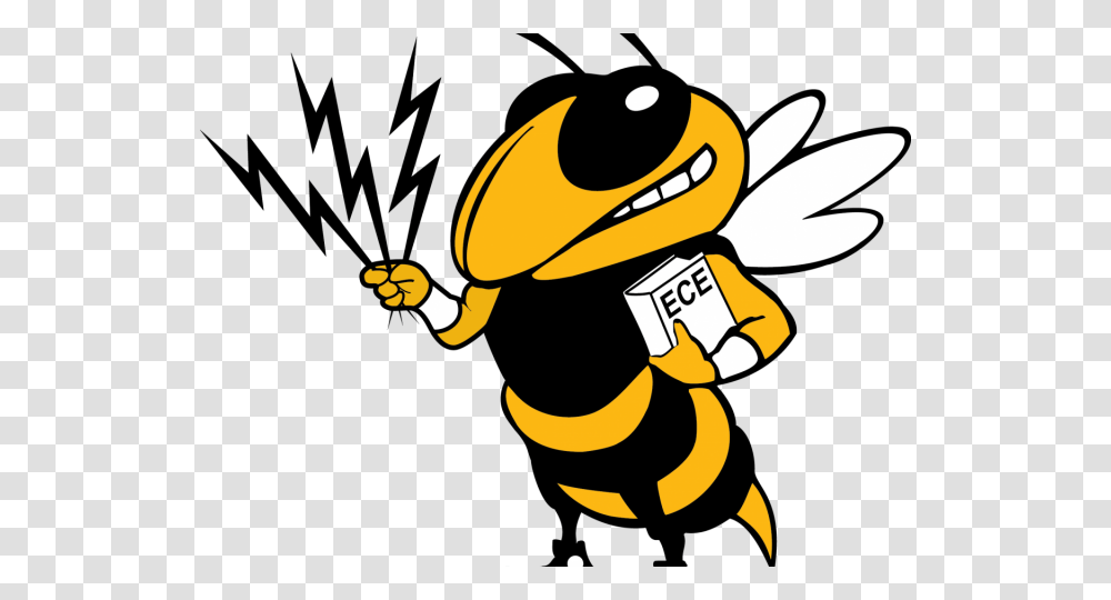Hornet Clipart Thomas County Yellow Jackets, Pac Man, Hand Transparent Png