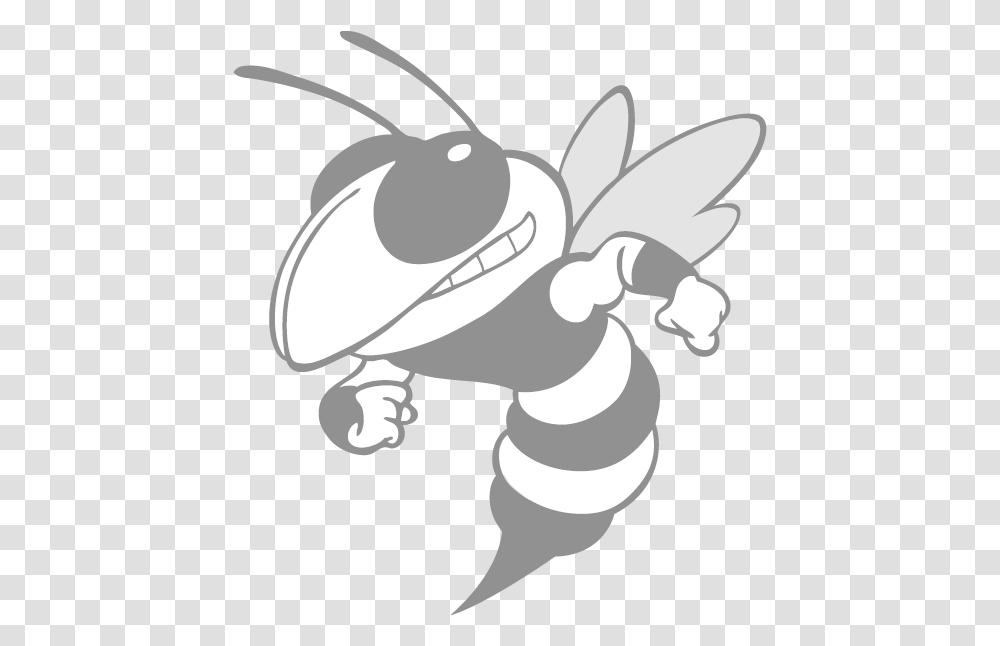 Hornets Logo Georgia Tech Yellow Jackets, Animal, Insect, Invertebrate Transparent Png