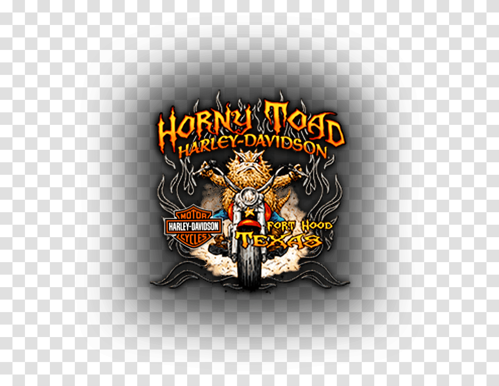 Horny Toad Harley Davidson Of Fort Hood Harker Heights Tx Graphic Design, Text, Symbol, Logo, Trademark Transparent Png