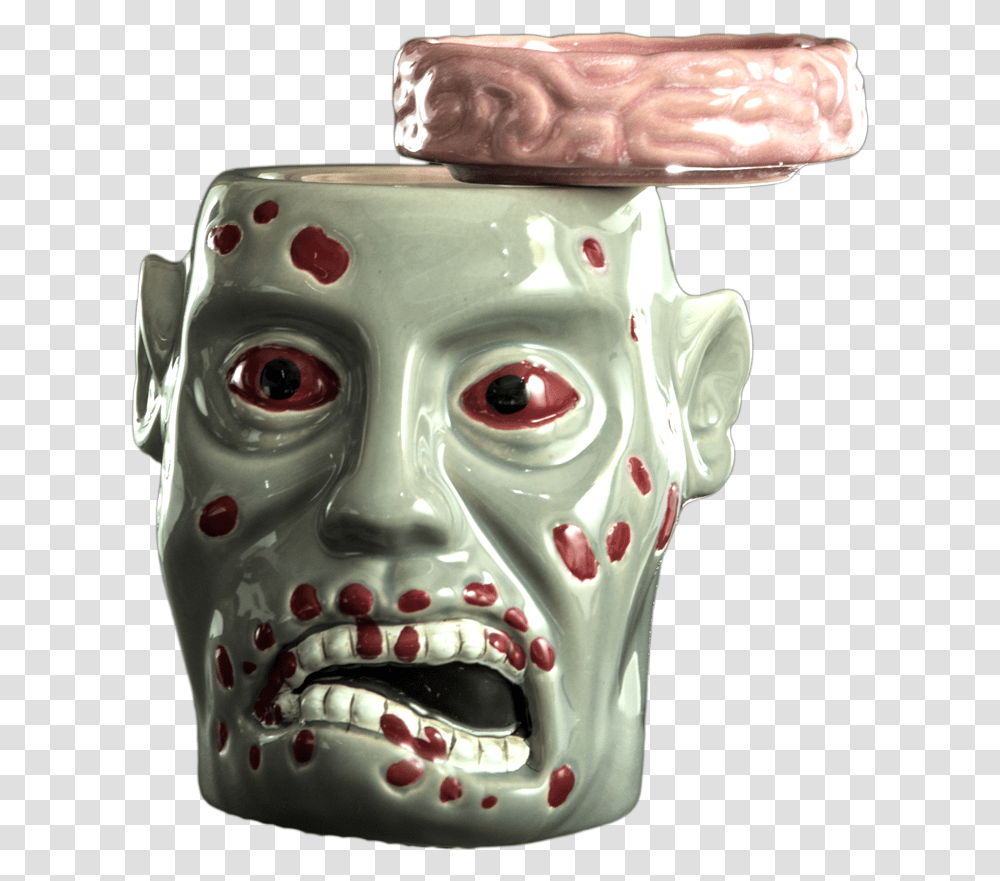 Horror, Head, Figurine, Mask, Goblet Transparent Png