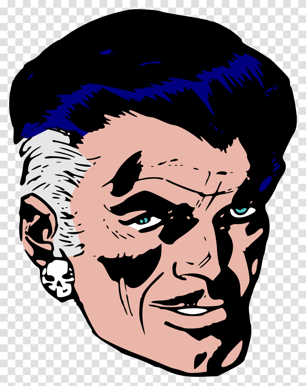 Horror Man Clip Arts Horror, Face, Person, Poster Transparent Png