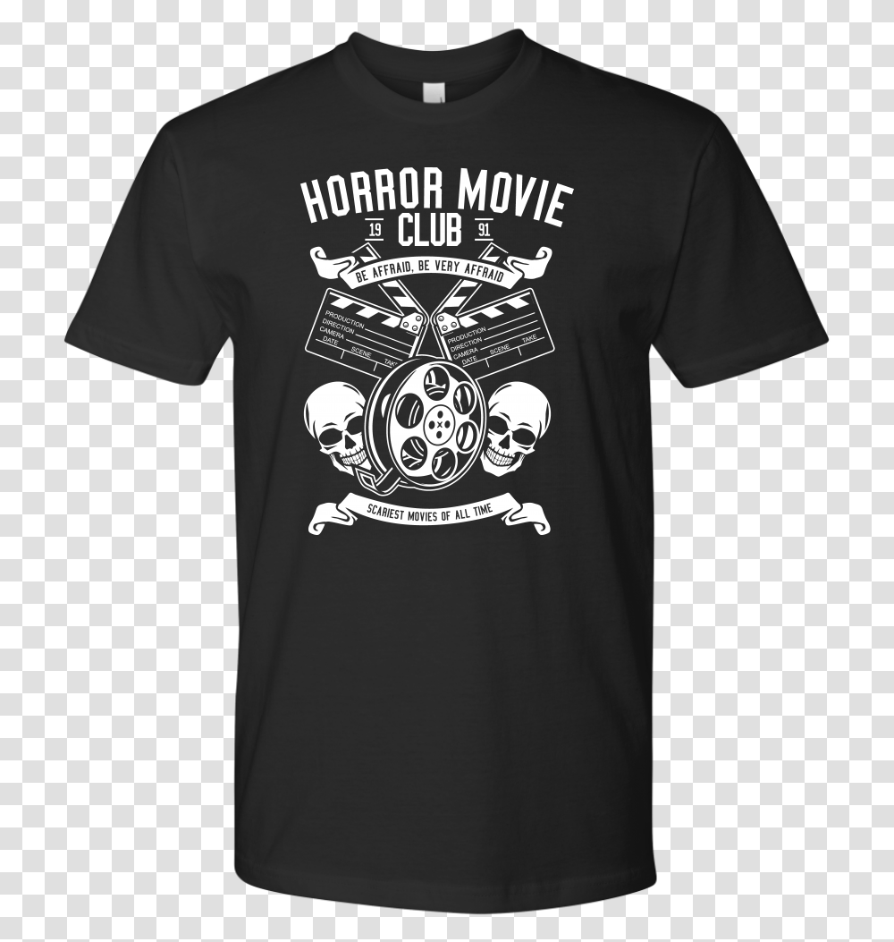 Horror Movie Club Shirt Antifascist Allstars, Apparel, T-Shirt Transparent Png