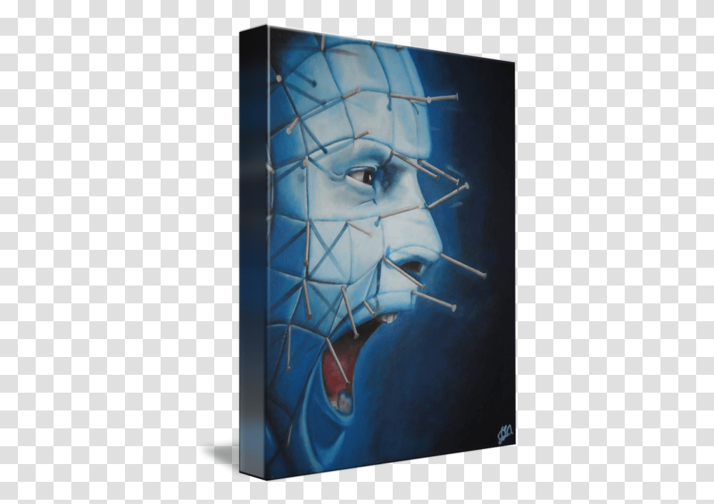 Horror Pinhead By Avengers, Modern Art, Painting, Graphics, Mural Transparent Png