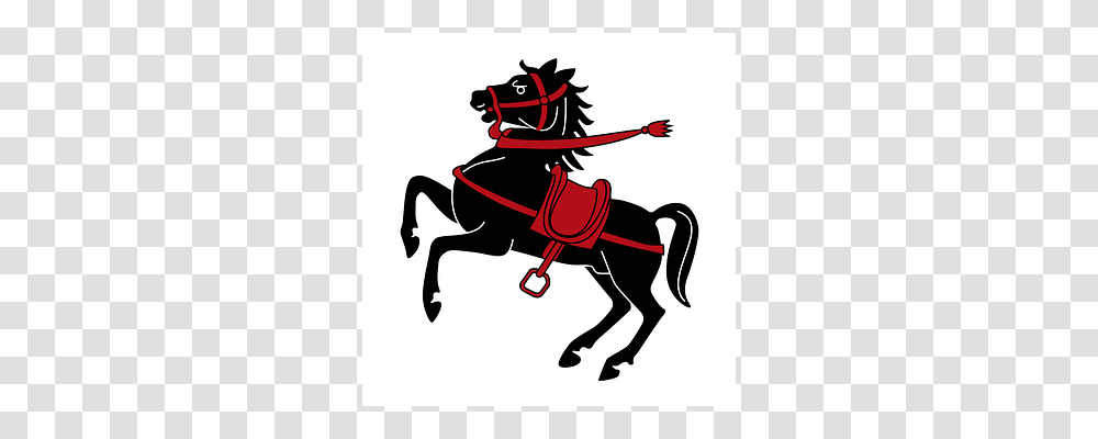 Horse Knight, Stencil Transparent Png
