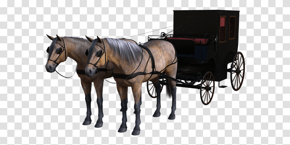Horse And Carriage Horse And Carriage, Mammal, Animal, Horse Cart, Wagon Transparent Png