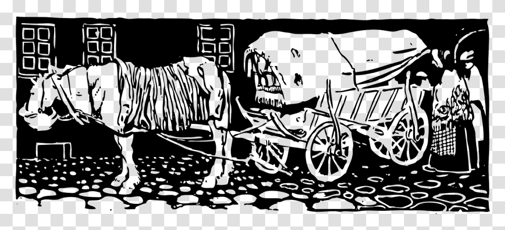 Horse And Carriage Horse, Gray, World Of Warcraft Transparent Png