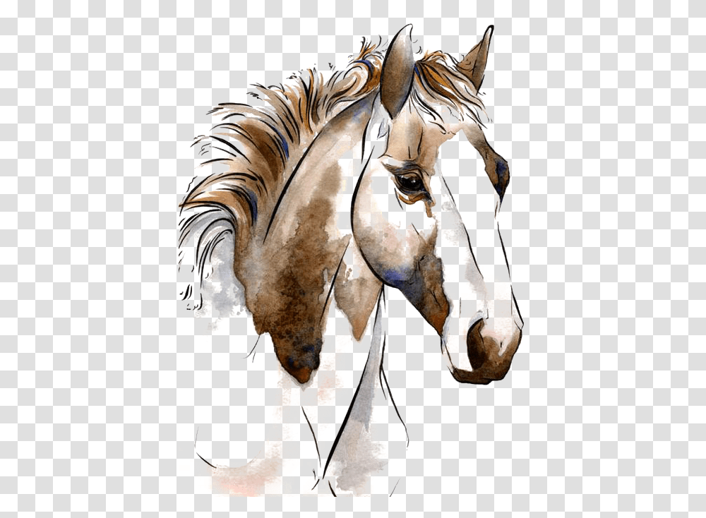 Horse Artwork Watercolor Horse Art, Mammal, Animal, Alien, Dragon Transparent Png