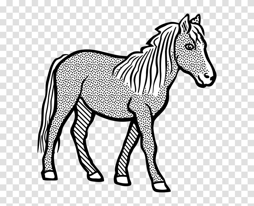 Horse Ausmalbild Coloring Book Unicorn Microsoft Word Free, Mammal, Animal, Zebra, Wildlife Transparent Png