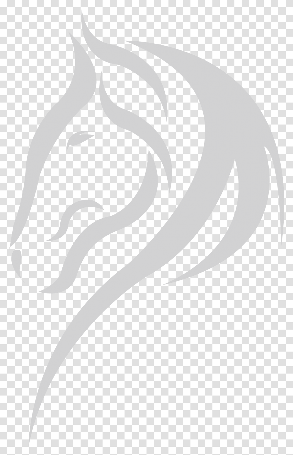 Horse Background Wite, Stencil, Label Transparent Png