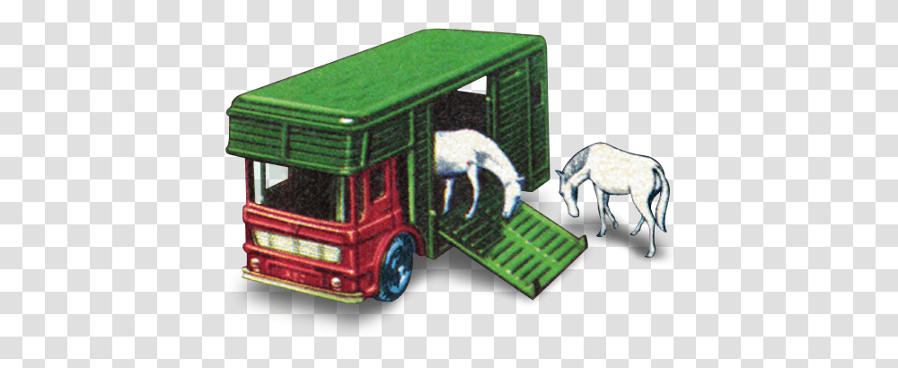 Horse Box With Two Horses Icon 1960s Matchbox Cars Icons Horse, Vehicle, Transportation, Bus, Antelope Transparent Png