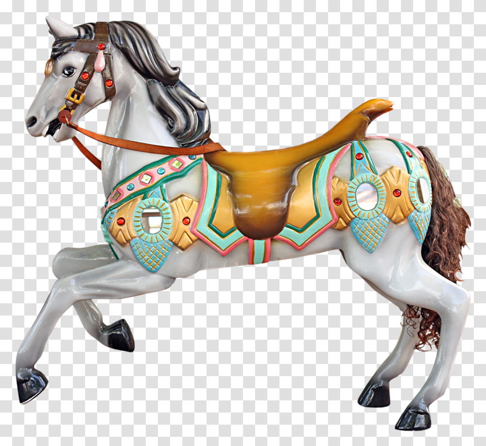 Horse Carousel Kit, Mammal, Animal, Amusement Park, Theme Park Transparent Png