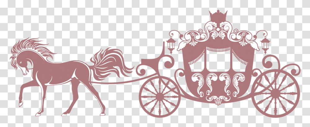 Horse Carriage Clip Art Wedding Invitation Simple Background, Vehicle, Transportation, Mammal, Animal Transparent Png