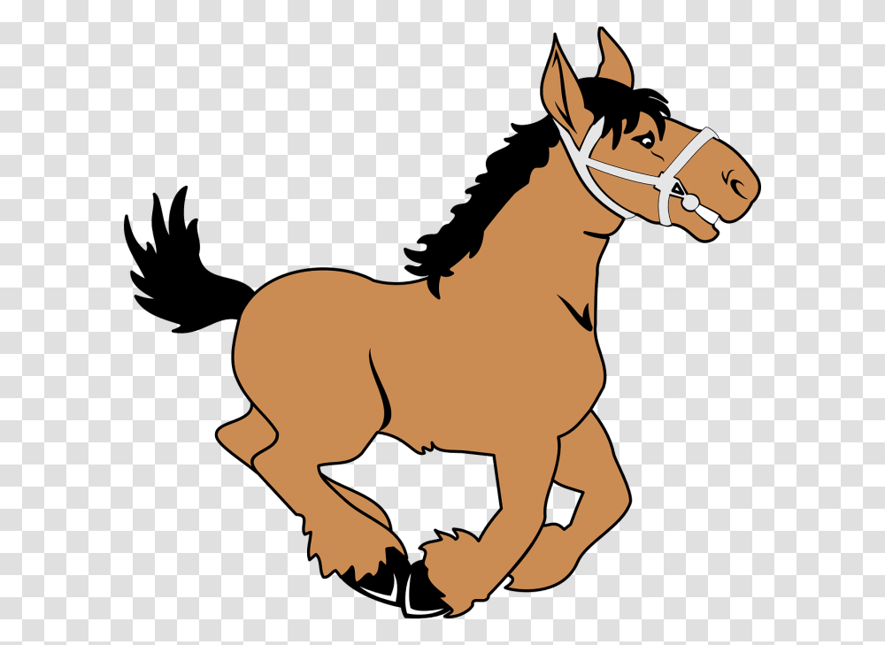 Horse Cartoon Clipart, Mammal, Animal, Colt Horse, Foal Transparent Png