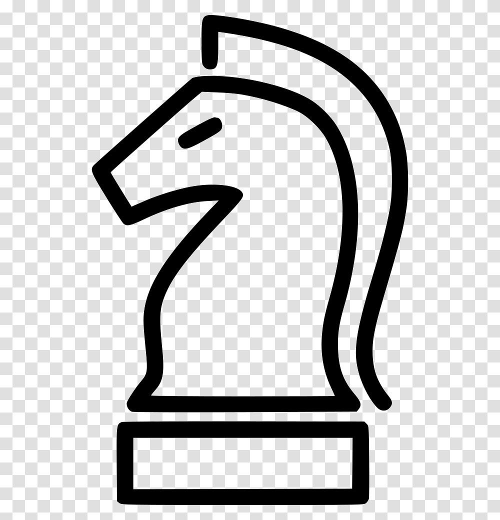 Horse Chess Piece Knight Icon Free Download, Number, Stencil Transparent Png