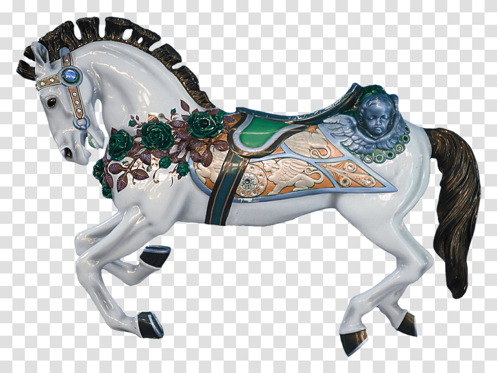 Horse Clipart Carousel Horse, Amusement Park, Theme Park Transparent Png
