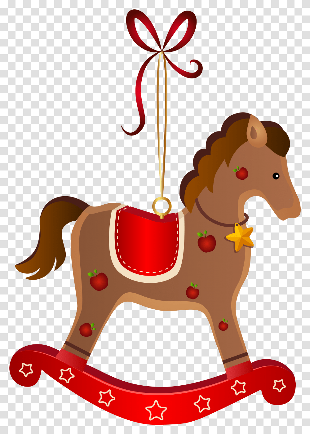 Horse Clipart For Kids Christmas Rocking Horse Clipart, Animal, Terrier, Dog, Pet Transparent Png