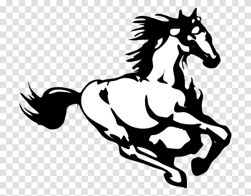 Horse Clipart Horse Clip Art, Animal, Stencil, Mammal, Painting Transparent Png