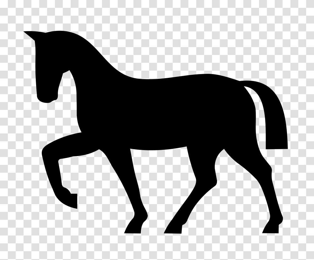 Horse Colt Silhouette Clip Art, Gray, World Of Warcraft Transparent Png