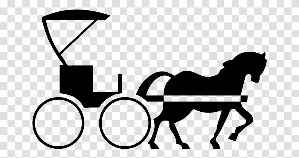 Horse Drawn Carriage Clipart Horse And Buggy Clip Art, Gray, World Of Warcraft Transparent Png