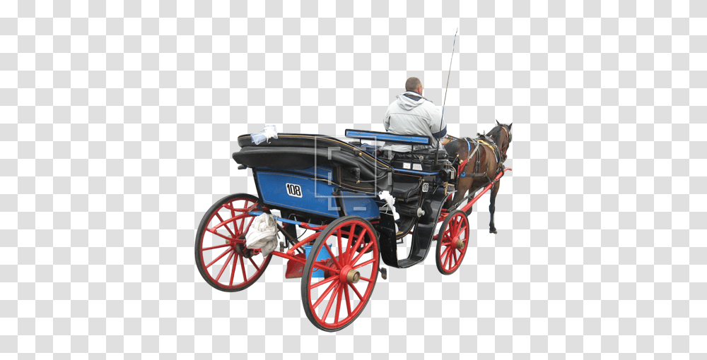 Horse Drawn Carriage, Wheel, Machine, Person, Human Transparent Png