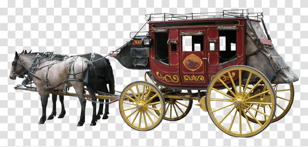 Horse Drawn Vehicle, Mammal, Animal, Wheel, Machine Transparent Png