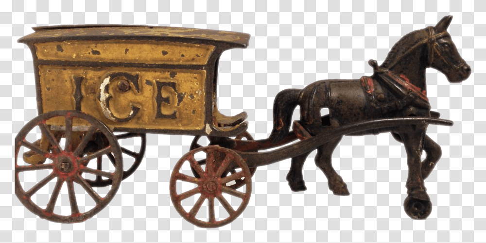 Horse Drawn Wagon, Wheel, Machine, Vehicle, Transportation Transparent Png