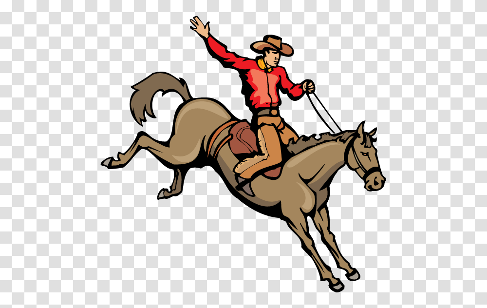 Horse Equestrian Bucking Cowboy Clip Art, Person, Mammal, Animal, People Transparent Png