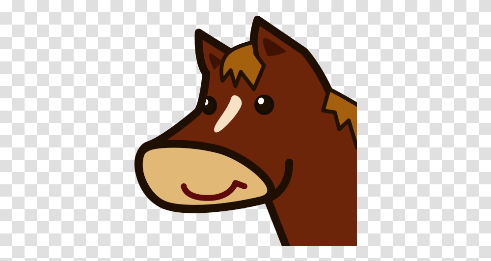 Horse Face Emoji For Facebook Email Animated Horse Face, Animal, Pig Transparent Png