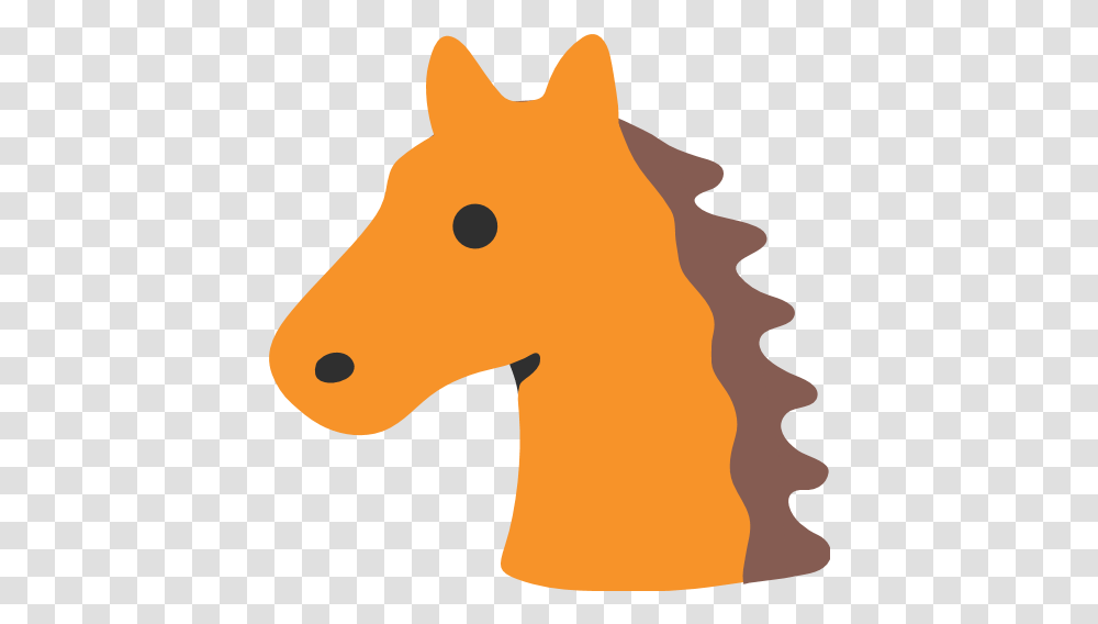 Horse Face Emoji For Facebook Email Emoji, Mammal, Animal, Art, Text Transparent Png