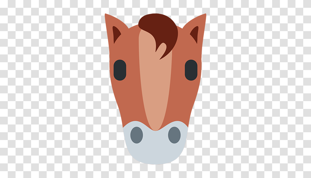 Horse Face Emoji For Facebook Email Sms Id, Mammal, Animal, Cattle, Cow Transparent Png