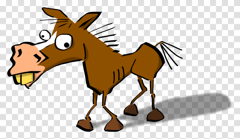 Horse Foal Cartoon Pony Humour, Animal, Mammal, Donkey, Wildlife Transparent Png