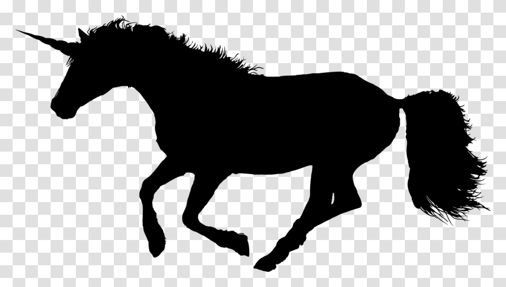 Horse Gallop Pony Unicorn Legendary Creature, Gray, World Of Warcraft Transparent Png