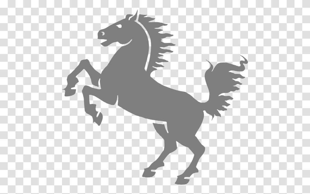 Horse Galloping Clipart, Mammal, Animal, Colt Horse, Stencil Transparent Png