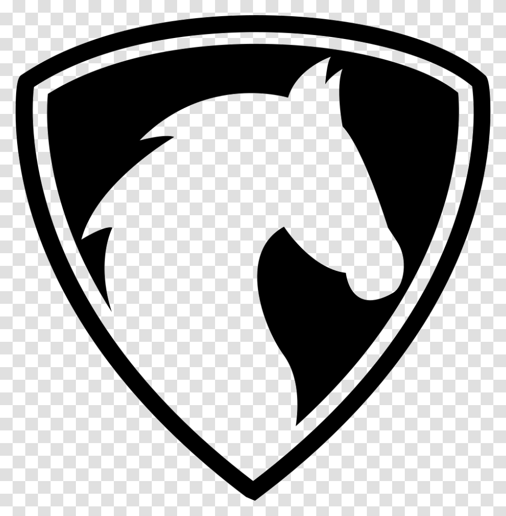 Horse Head In A Shield Horse Shield Logo, Armor Transparent Png
