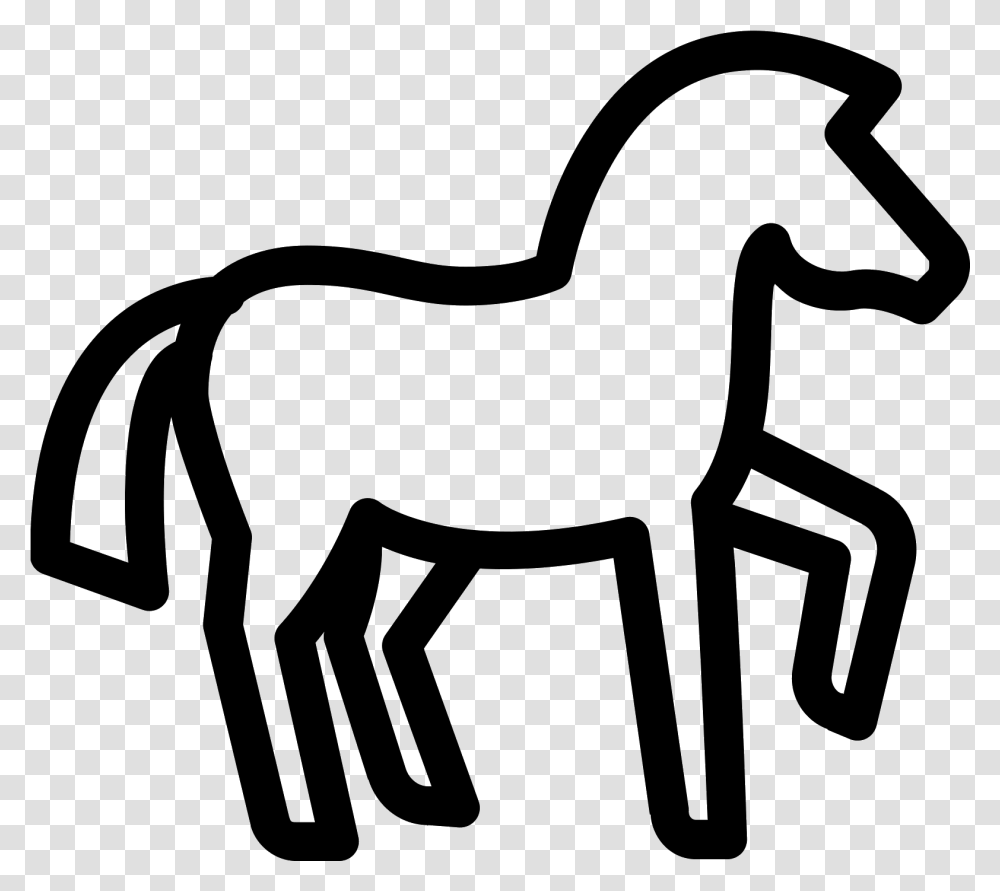 Horse Icon Icon, Gray, World Of Warcraft Transparent Png