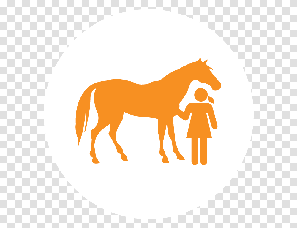 Horse Icon Small Horse Silhouette, Mammal, Animal, Outdoors, Hand Transparent Png