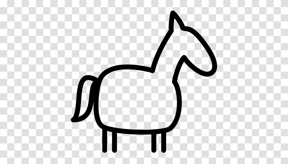 Horse Icon With And Vector Format For Free Unlimited Download, Gray, World Of Warcraft Transparent Png