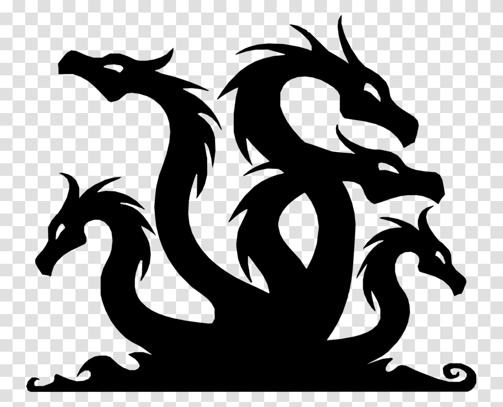 Horse Like Photography Hydra Black And White, Gray, World Of Warcraft Transparent Png