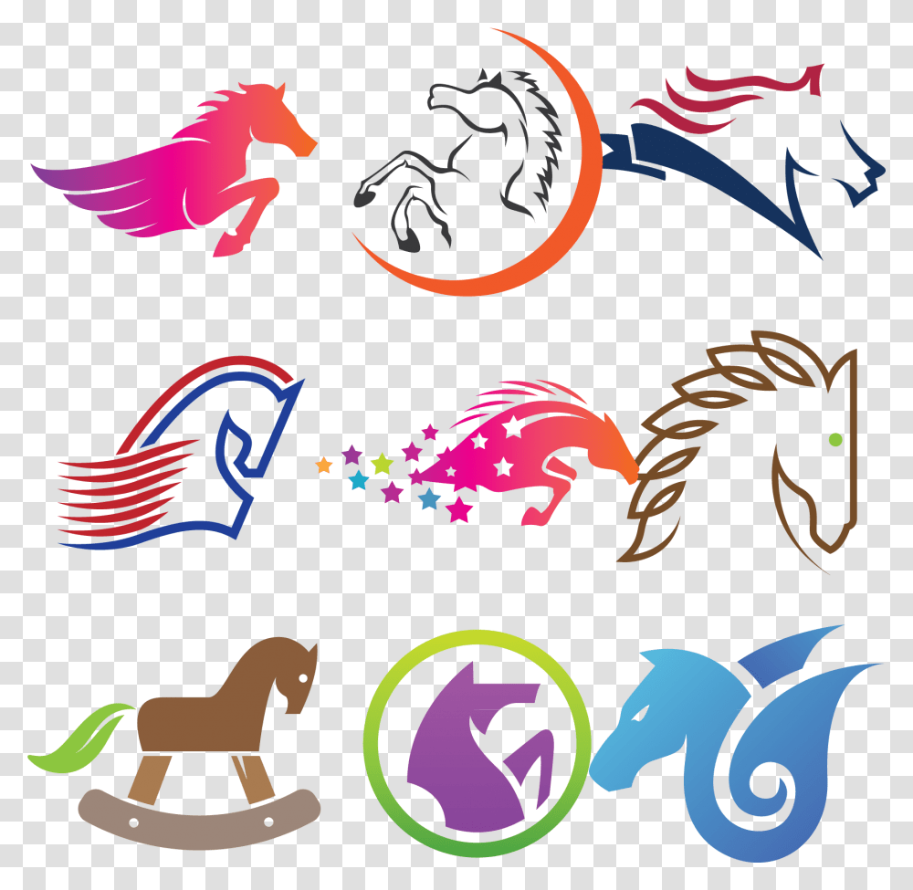 Horse Logo Euclidean Vector Clip Art Horse Logo Design, Label, Trademark Transparent Png