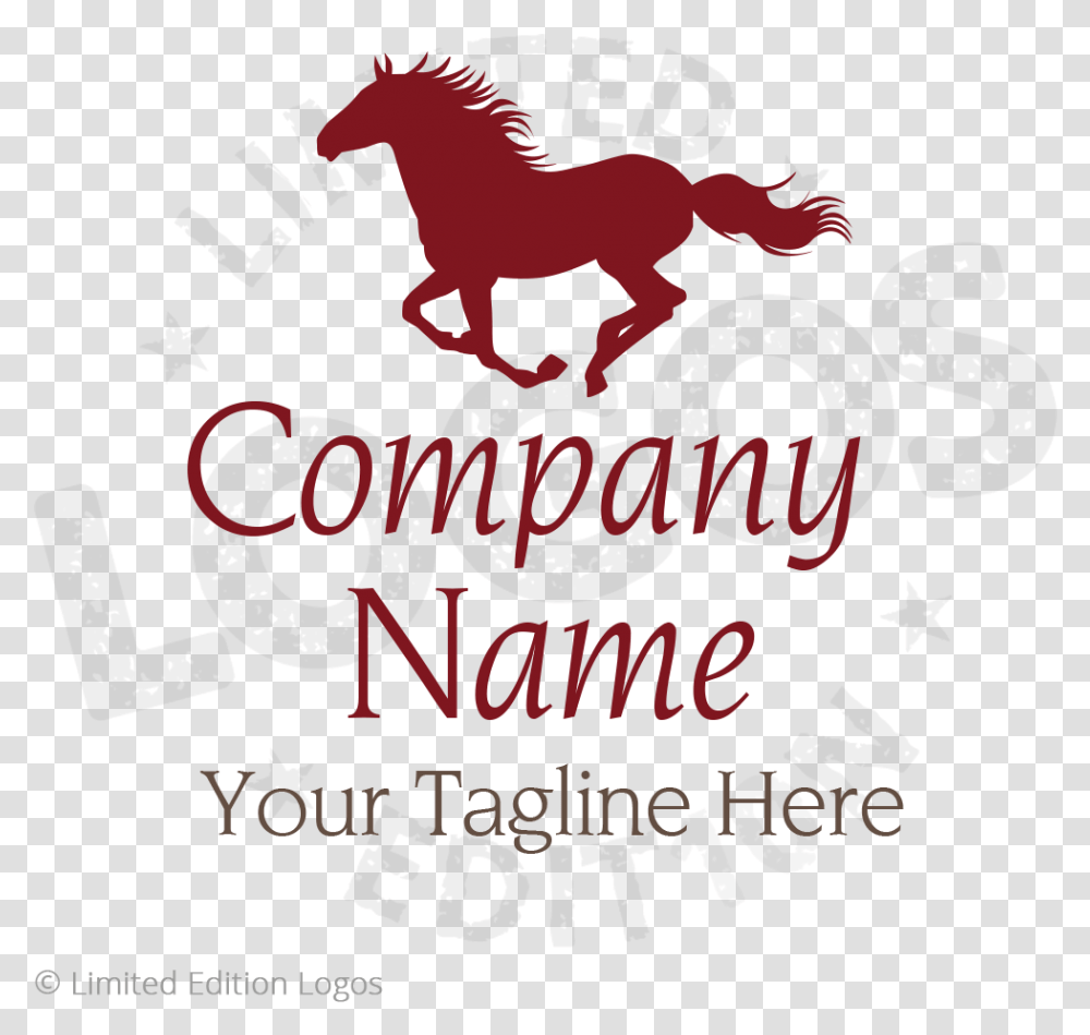 Horse Logo Mane, Text, Poster, Alphabet, Symbol Transparent Png