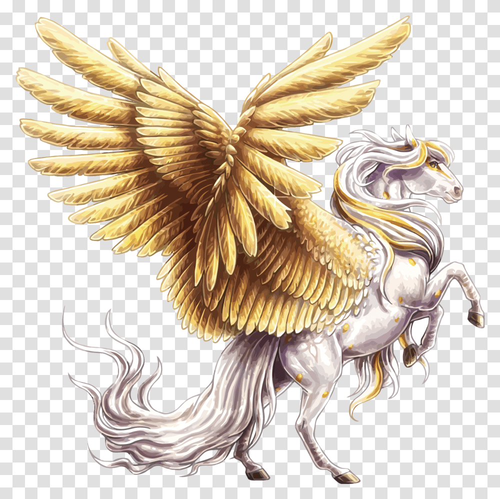 Horse Pegasus Art, Dragon, Bird, Animal, Chicken Transparent Png
