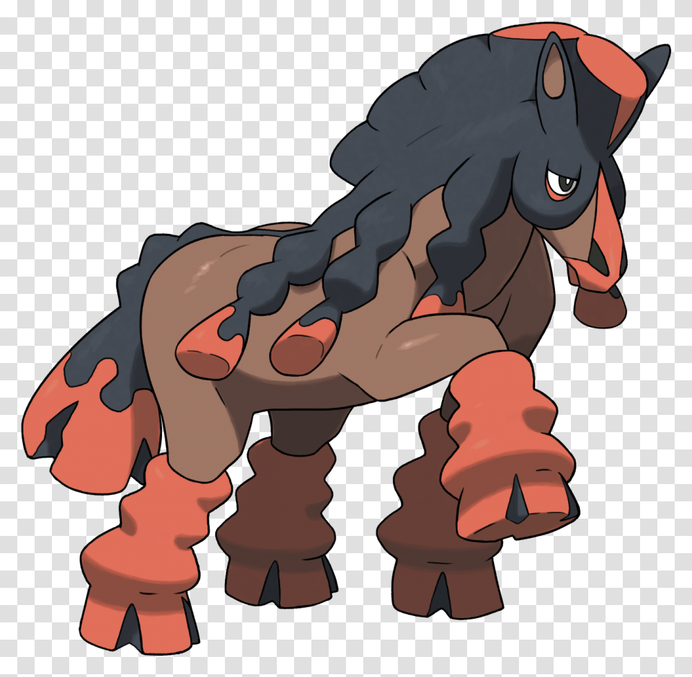 Horse Pokemon Sun And Moon Horse, Animal, Figurine Transparent Png