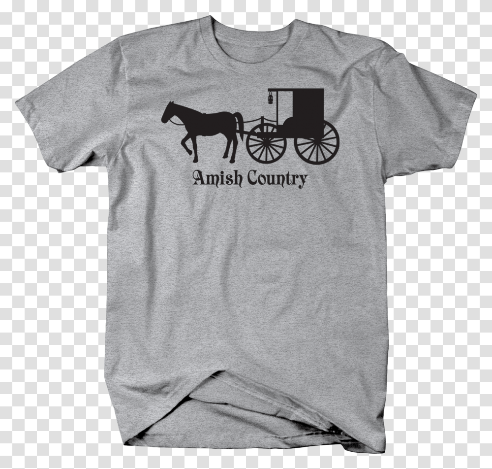Horse Pulling Buggy Amish Country Custom Tshirt Acura Nsx T Shirt, Apparel, T-Shirt, Sleeve Transparent Png
