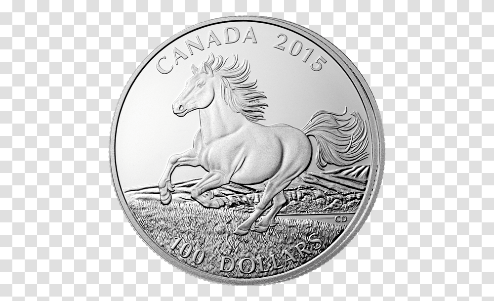 Horse Quarters Coins Canadian, Money, Nickel, Mammal, Animal Transparent Png