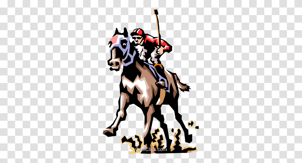 Horse Race Royalty Free Vector Clip Art Illustration, Person, Knight, Mammal, Animal Transparent Png