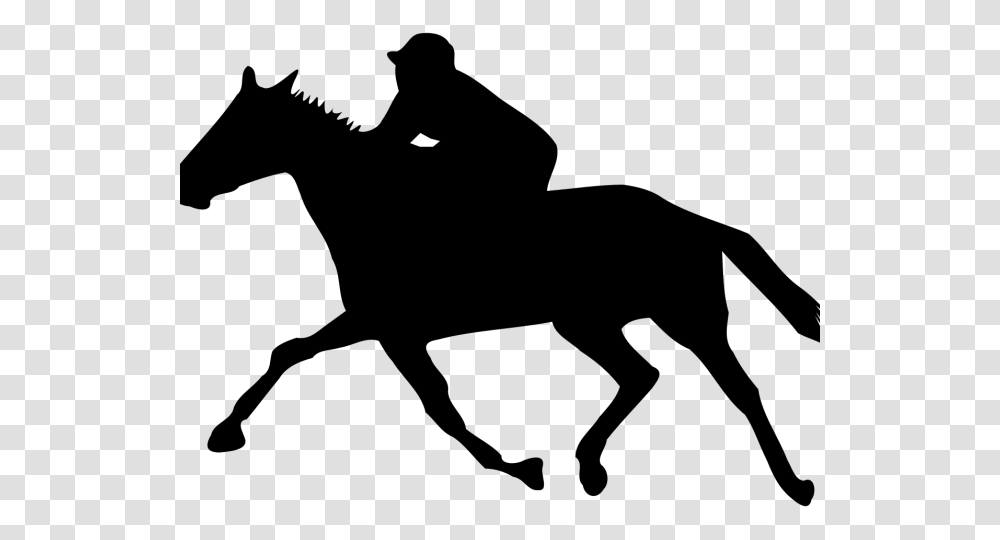 Horse Racing Clipart Horse Race Track Clipart Racing Horses, Nature, Outdoors, Night, Astronomy Transparent Png