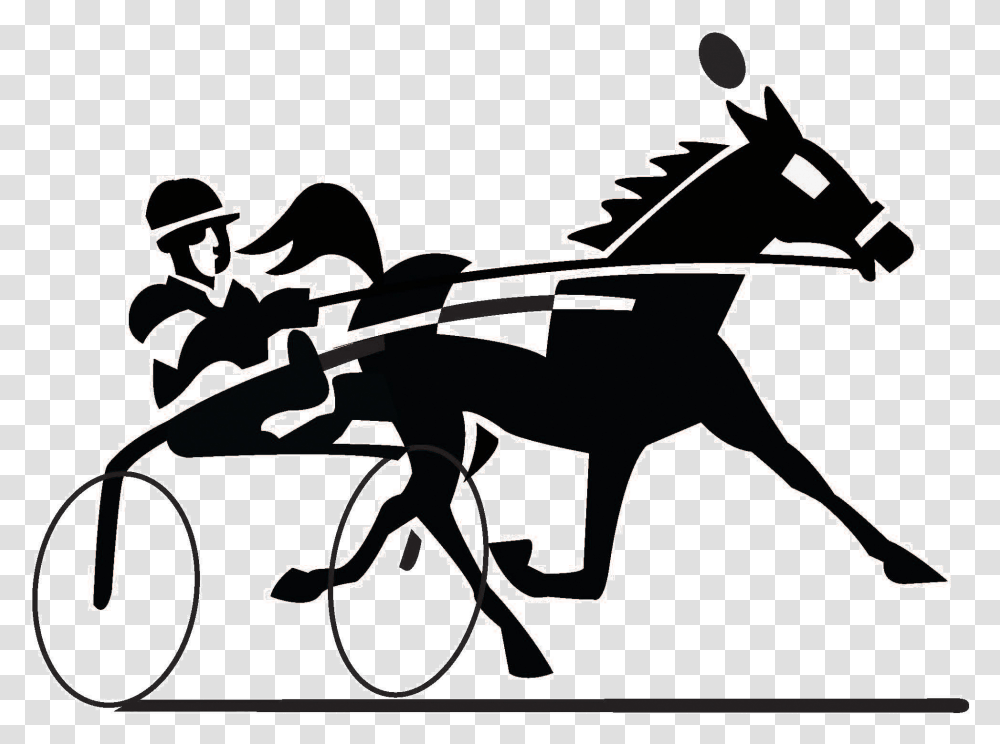 Horse Racing Racing Clip Art Free Image Harness Racing, Vehicle, Transportation, Horse Cart, Wagon Transparent Png