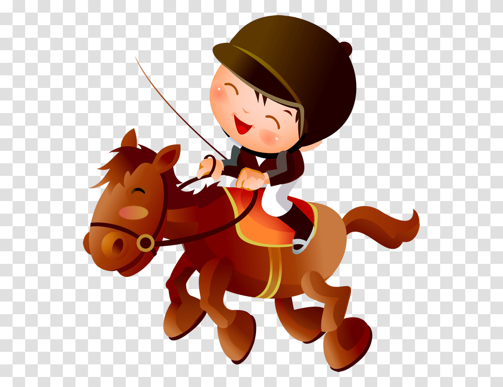 Horse Riding Cartoon, Toy, Performer, Leisure Activities, Cupid Transparent Png