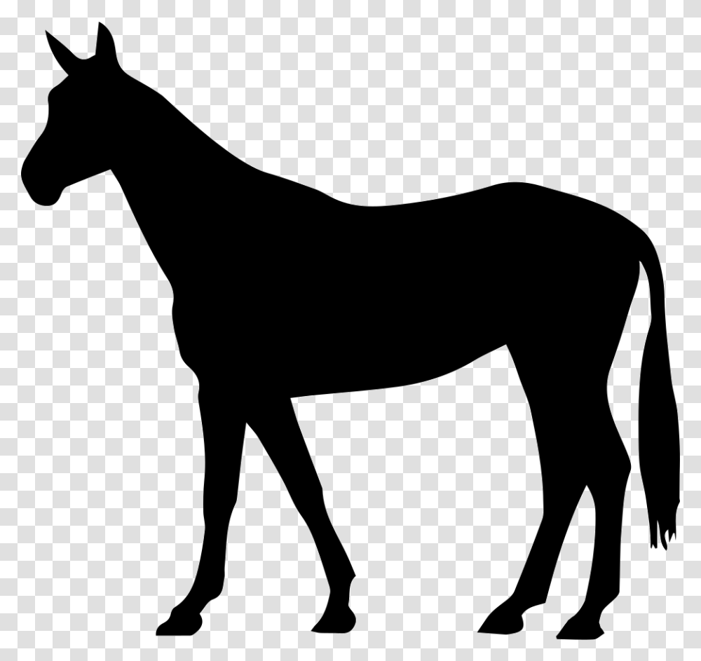 Horse Tail Arabian Horse Clipart, Silhouette, Mammal, Animal, Stencil Transparent Png