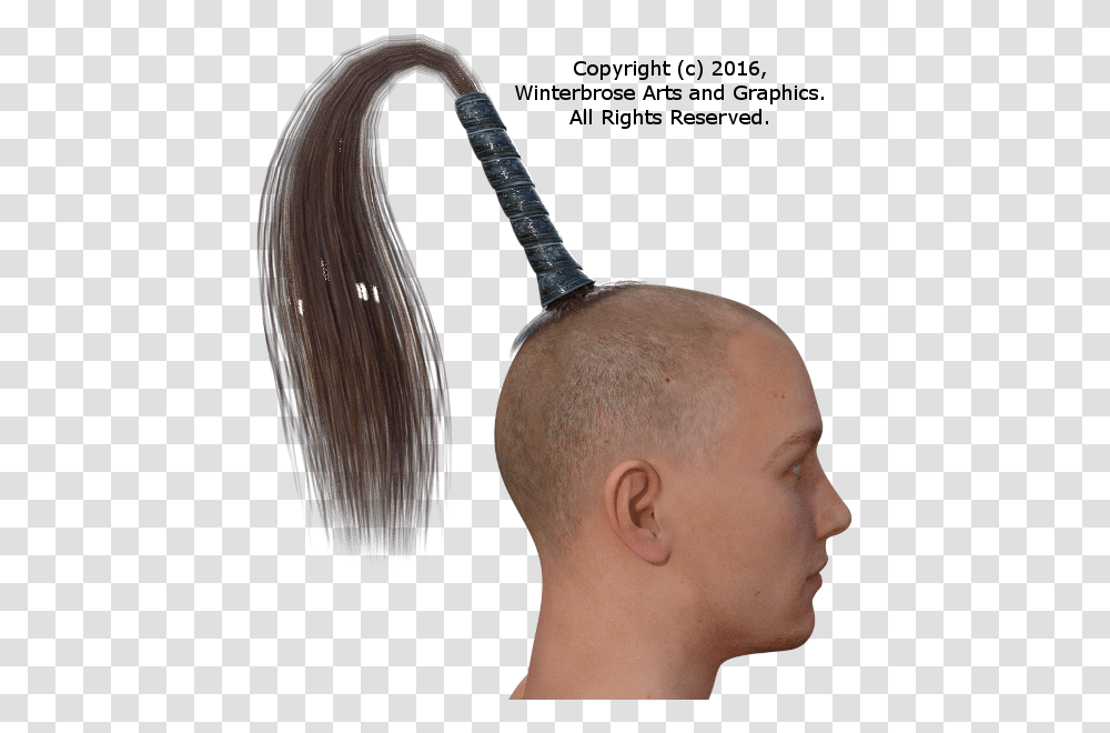 Horse Tail Man Horse Tail Hair, Head, Person, Human, Smoke Pipe Transparent Png